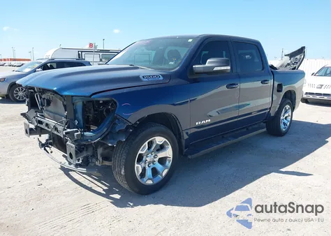 2022 Ram 1500 Lone Star 4X2 5'7 Box z USA, uszkodzony, nr VIN 1C6RREFG8NN228389